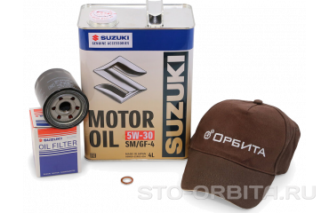 Стоимость обслуживания Сузуки Джимни на СТО «Орбита» 