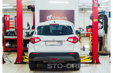 Комплексное обслуживание Suzuki Vitara включает: