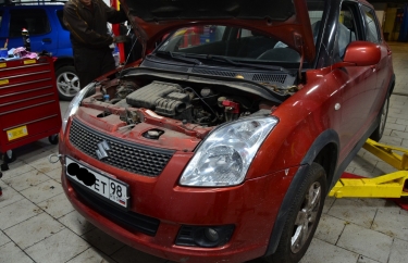 Ремонт коробки и замена сцепления Сузуки Свифт (подробные фото)