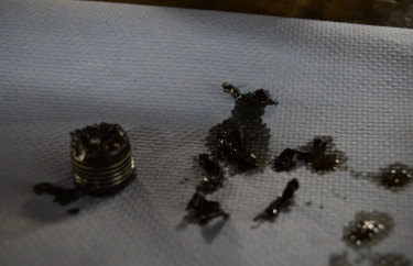 Развалившийся подшипник первичного вала