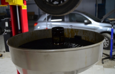 Старый масляный фильтр Сузуки