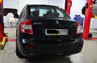 ТО Сузуки СХ4 (подробные фото)